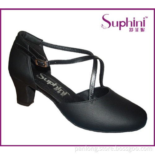 Black Standard Ballroom Dancing Shoes Lady